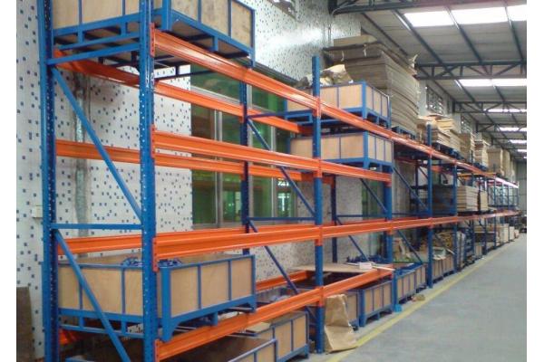 H2000-40000mm Selective Pallet Racking Blue And Orange Weight Capacity 1000-4500KG