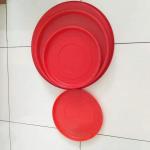 Small Pp 35cm Chick Feeder Tray , Poultry Feeding Tray for sale
