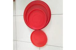China Small Pp 35cm Chick Feeder Tray , Poultry Feeding Tray supplier