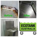 388 Liters Capacity Kitchen Soak Tank SUS304 Material Of Hood Filters / BBQ Grill for sale