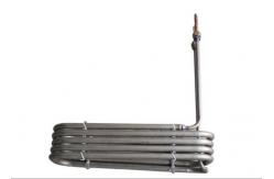 China Compact Tube Coil Heat Exchanger Evaporation For Mariculture Constant Temperature Machine supplier