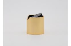 China 20mm Shiny Gold  Plastic Inner Disc Screw Cap For Bottles supplier