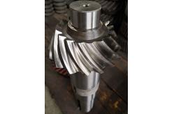 China 4.5M Gear Grinding Spiral Bevel Gears SAE 4320 Helical Transmission Gears supplier