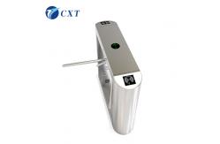 China Stable Tripod Turnstile Gate Convenient With Alarm Prompt Functions supplier