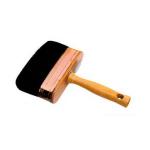 Black Bristle Painting Brush With Wood Handle Professional for sale