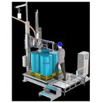 AFM-1000 Automatic Chemical Liquid Filling Machine With 4 Filling Nozzles And 220V/50Hz Power Supply for sale