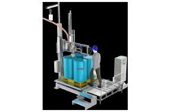 China 200L Dual Station Automatic Automated Filling Machine supplier