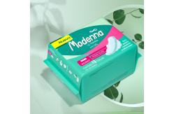 China Winged Maxi Daily Use Sanitary Pads 245mm Anion Chip Menstrual Sanitary Pads supplier