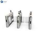 Waist Height Metal Swing Barrier Gate 304 Innovative Anti Collision 221 for sale