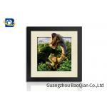 Custom 5D Pictures Lenticular Deer Animal Pattern 40*40cm Size Sawtooth Hangers Mounting for sale