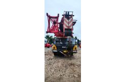 China SA NY 130 Tons Mobile Crane Folding Design 7 Boom Section 4 Axles supplier