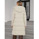 Comfortable Cotton Jacket With Hood 42-50 Size Polyester Material