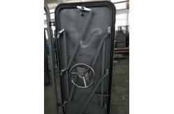 China Quick Action  Left Or Right Opening Handle Wheel Marine Steel Door supplier