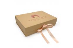 China Brown Foldable Packaging Box Small Cutomized For Face Cream supplier