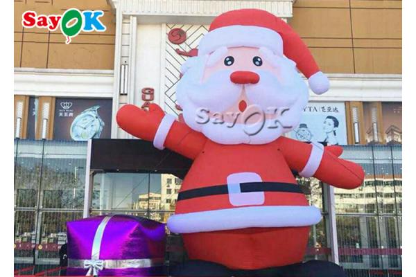Yard Party Decoration Air Blown Inflatable Christmas Santa Claus