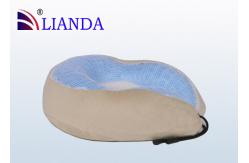China Traveling Folding Cooling Gel Pillow With Mesh And Inner Cover supplier