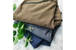China Brown Horse Riding Breeches Mens Quick Dry Silicone Printing Anti - Pilling supplier