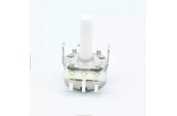 China Latest 16mm Plastic Shaft  Solder Lug Pin B100k Rotary Potentiometer supplier