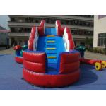Attractive Funny Inflatable Obstacle Courses Outdoor Games Digital Printing inflatable mushroom slide