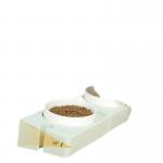 Ceramic Double Pet Feeder Bowls Prevent Knock Protect Cervical Vertebra for sale