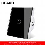 Smart Tempered Glass Remote On/Off Switch with LED Indicator