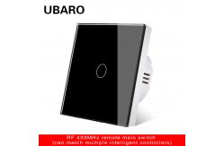 China Smart Tempered Glass Remote On/Off Switch with LED Indicator supplier