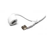 USB2.0 White Optical Silicone Mouse IP68 EMC With Comfortable Shape