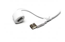 China USB2.0 White Optical Silicone Mouse IP68 EMC With Comfortable Shape supplier