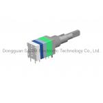 Absolute Rotary Dual Shaft Encoder 16 Detent Integrated With Push Switch for sale