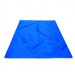 Portable Sand Proof Beach Mat With Holes 210D Oxford Cloth Material Made for sale