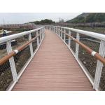 Public Square Balustrade Cable Mesh SUS 316 1.2 Mm