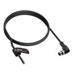 Alvin's Cables M12 A-Code 8 Pin Male Right Angle to Open End Power I/O Cable Cat6a High-Flex Shielded for Cognex Keyence Basler Industrial Automation Fieldbus Module 32.8ft/10m for sale