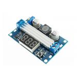 100W DC - DC Step Up Boost Converter Module Heat Sink And LED Voltmeter