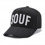 5 Panel 100% Polyester Baseball Cap Crown Structured Custom Logo for sale