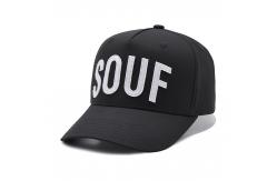 China 5 Panel 100% Polyester Baseball Cap Crown Structured Custom Logo supplier
