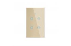 China 2.4GHz WiFi RF Smart Switch 130V Touch Wifi Light Switch 50Hz supplier