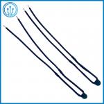 Radial Leaded Sensor Probe NTC Thermistor 10k ohm 4050 With Extension Cord UL1007 26AWG 90MM for sale