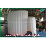 Party Photo Booth 210D Oxford Fabric Inflatable White Spiral Wall For Photo Booth Tent 1 Year Warranty for sale
