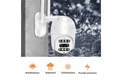 China CMOS 2.4G WiFi Wireless Camera System CCTV 10X Zoom Dual Lens supplier