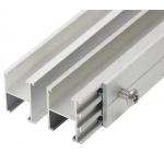 Aluminum Alloy Guide Rail Photovoltaic Bracket Accessor Metal H-Type  Solar Generation for sale