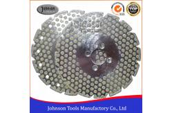 China Double Side Dots Electroplated Diamond Tools For Marble / Granite Cutting supplier