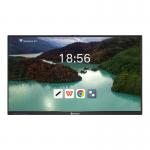School Classroom Whiteboard Anti-glare A+ Screen Interactive Smart Board Android 14 for sale