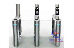 China Digital Facial Recognition Turnstile , Swing Barrier Gate Access Control System supplier