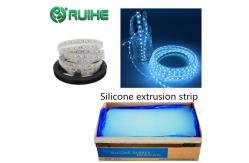 China Custom Extruded Silicone Rubber Material supplier