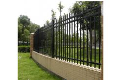 China 2.1mx2.4m  Residential Wrought Iron Fencing Panel Rot Proofing supplier