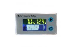 China DC 100V Car Lithium Ion Battery Level Indicator 5mA With Color Screen supplier