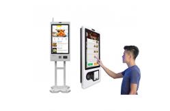 China Local Data Storage Nfc Retail Self Ordering Kiosk With Thermal Printer supplier
