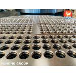 ASME SB171 UNS C71500 Copper Nickel Alloy Tubesheet Forged Heat Exchanger Plate