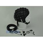 High Precision EEG Electrode Cap With Different Sensor Electrodes 16 ~ 128 Channel for sale