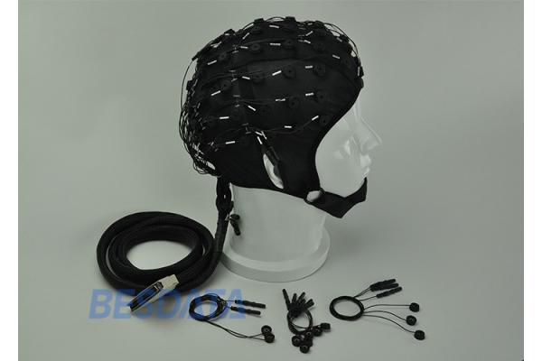 High Precision EEG Electrode Cap With Different Sensor Electrodes 16 ~ 128 Channel